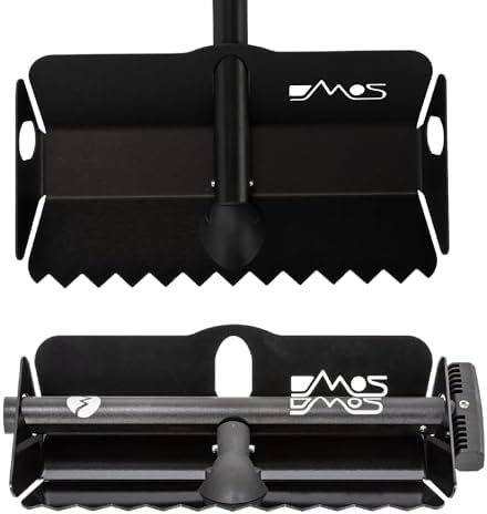 DMOS Stealth Collapsible Snow Shovel - Blackout - Regular