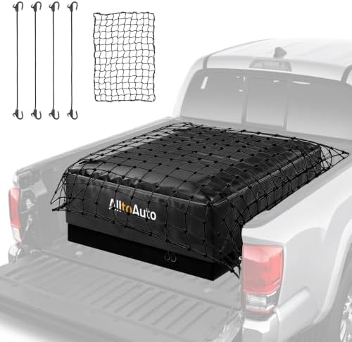 26 Cubic Feet Truck Bed Cargo Bag, Waterproof with Heavy Duty PVC