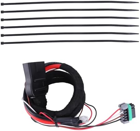 4 Pin Truck Side & Plow Side Battery Cable Wiring Harness 42014 42015 Battery Cable Set Compatible for Western Fisher Snowex V-Blade