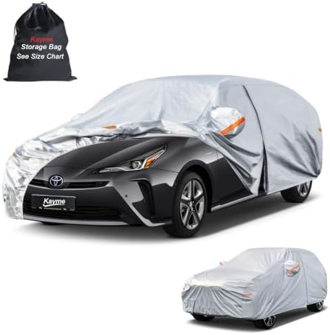 Kayme Hatchback Car Cover See Vehicle Size Chart for Accurate Fit, Size H3