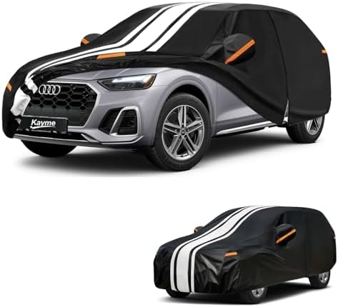 Kayme Heavy Duty Car Cover for Audi Q5/SQ5 (2008-2026) Waterproof