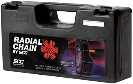 SCC SC1040 Radial Chain Cable Traction Tire Chain - Set of 2, Silver (Pack of 6)