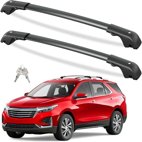 Tuyoung Roof Rack Cross Bars for 2018-2024 Chevy Equinox GMC Terrain