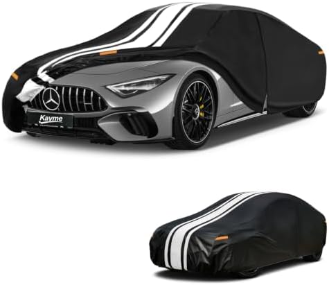 Kayme Heavy Duty Car Cover Custom Fit for Mercedes Benz SL (1971-2021)