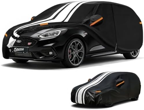 Kayme Heavy Duty Car Cover for Ford Fiesta (2009-2020) Waterproof
