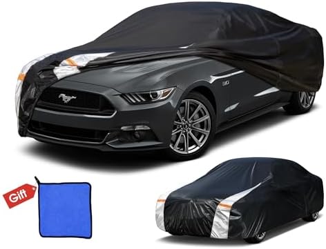 Honda CRV Car Cover 100% Waterproof All Weather, Gift with Towel, 10 Layers Car Cover Custom Fit 1995-2026 Honda CR-V, Outdoor Full Exterior Cover Rain Sun UV Protection with Door Zipper.