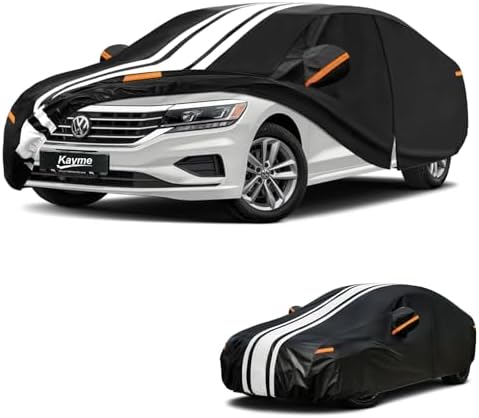 Kayme Heavy Duty Car Cover for Volkswagen Passat (1988-2022) Waterproof