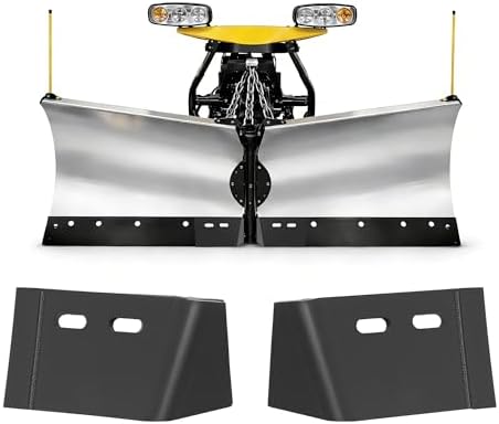 ALMULOO V-Plow Center Cutting Edge Compatible with Western MVP Plus Fisher