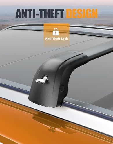 KINGGERI 300lbs Roof Rack Cross Bars for Mercedes Benz GLC 2016-2022