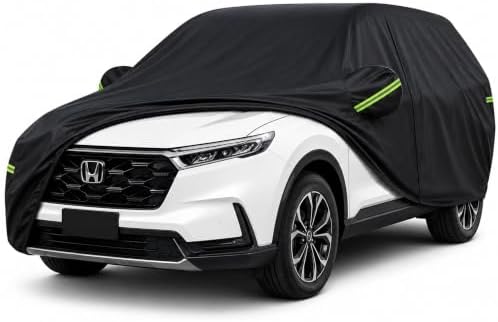 SUV Car Cover for Honda CRV, Waterproof with Door Zipper