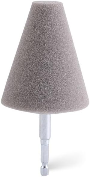 SPTA Polishing Cone, Car Wheel Hub Drill Buffing Sponge Pads Kit, Polishing Ball (T40 Light Cut & Fnish Polishing Cone)