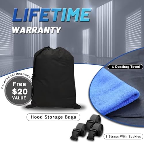 Ford F-150 Truck Cover Custom Fit 2008-2026 SuperCrew Cab SB (5.5'-6.5') with Door Zipper, Full Exterior Pickup Truck Cover Waterproof All Weather,Wind Dust Sun and UV Protection.