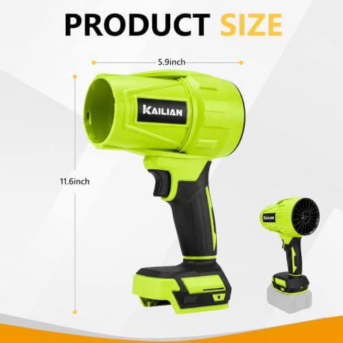 Brushless Leaf Blower Cordless for Makita 18V Battery (Tool Only)