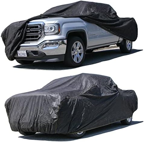 Car Cover fit 2014-2018 GMC Sierra HD Crew Cab 8ft Bed Dually ProPlus BLK