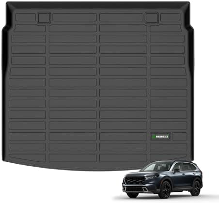 ANBINGO® Cargo Liner for 2025 2026 CR-V Hybrid, 2024 CR-V, 2023 CR-V Hybrid (Cargo Tray in Highest Position) Fit CRV Hybrid Automotive Trunk Mat Accessories - Black
