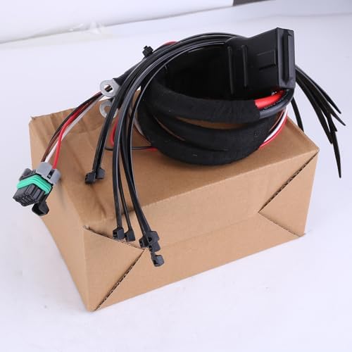 4 Pin Truck Side & Plow Side Battery Cable Wiring Harness 42014 42015 Battery Cable Set Compatible for Western Fisher Snowex V-Blade