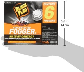 Black Flag HG-11079 6 Count Indoor Fogger 11079 11079