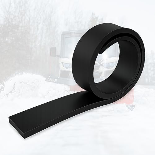 SIMOND STORE - Rubber Snow Plow Cutting Edge – Heavy Duty 72" x 4" x 0.75"