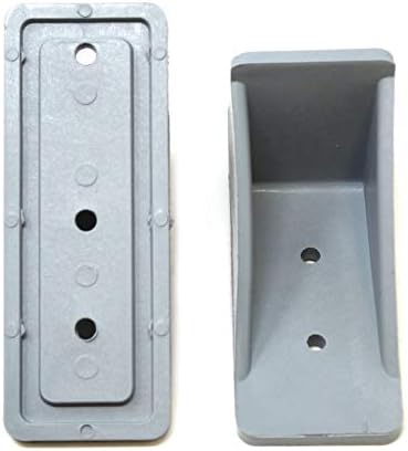 V2-MINI Roof Guard Snow Guard Prevent Sliding Ice Snow Stop Buildup Plastic Multipack-Multicolor (25, Light Grey)