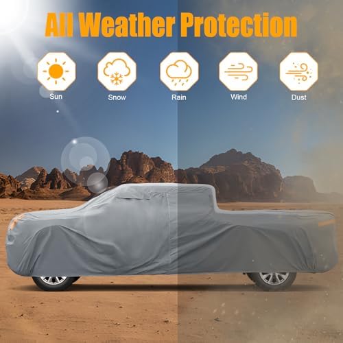 Waterproof Truck Cover Replace for Chevy Silverado/GMC Sierra CrewCab 6.6Ft