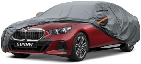 GUNHYI Premium Car Cover Custom Fit BMW 5 Series M5 (2003-2026) Waterproof