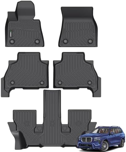 ANBINGO® Floor Mats for BMW X7 2019-2026 (Only 6 Seats)