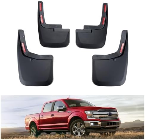 Kiwi Master No Drill Mud Flaps for 2015-2020 Ford F-150 with Fender