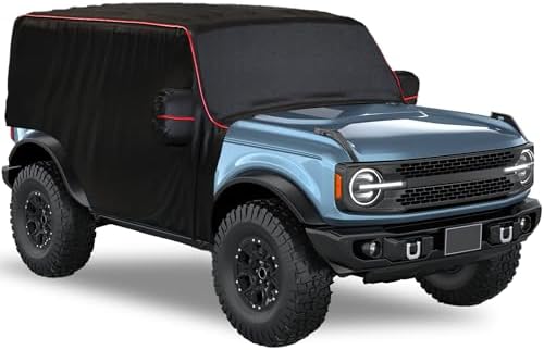 MZS 600D Waterproof Outdoor Cab Cover for Bronco 2 Door 2021-2026