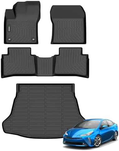 ANBINGO® Floor Mats & Cargo Liner for Toyota Prius 2016-2022