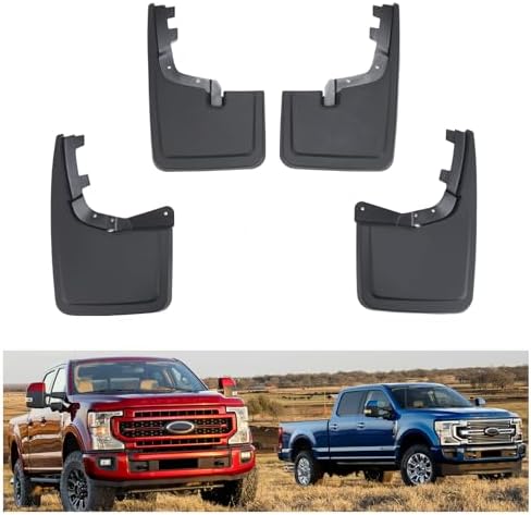 Kiwi Master No Drill Mud Flaps for 2021-2026 Ford F-150 Without Fender