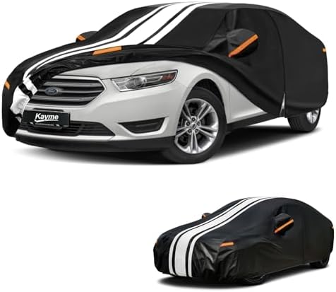 Kayme Heavy Duty Car Cover for Ford Taurus (1991-2026) Waterproof