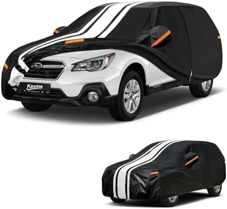 Kayme Heavy Duty Car Cover Custom Fit for Subaru Outback (1994-2026)