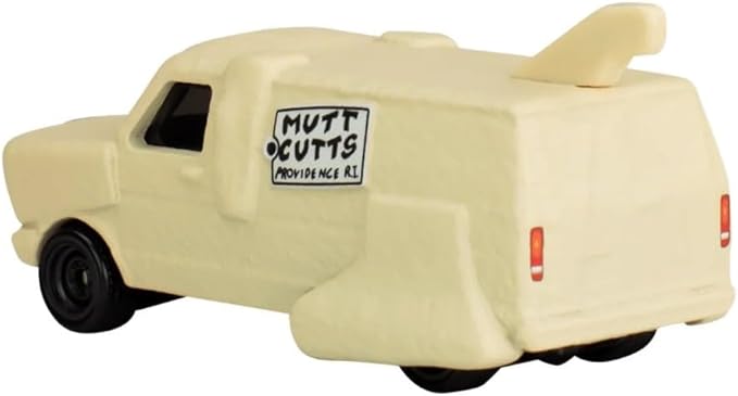 Hot Wheels Premium Pop Culture Dumb and Dumber Mutt Cutts Van, Die-Cast Metal Collection, Real Riders JBL80