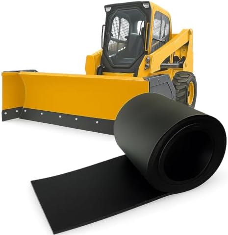 SIMOND STORE - Rubber Snow Plow Cutting Edge – Heavy Duty 96" x 8" x 0.39"