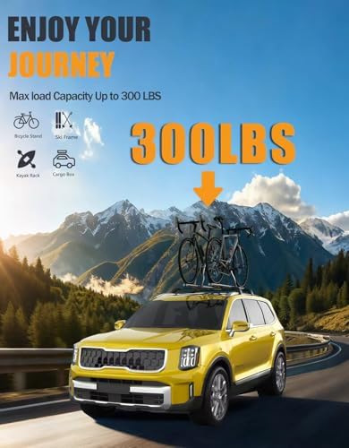 Roof Rack Cross Bars for Kia Telluride 2019-2026 EX S SX SX-Prestige