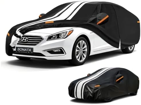 Kayme Heavy Duty Car Cover for Hyundai Sonata (1993-2026) Waterproof