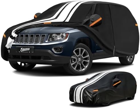 Kayme Heavy Duty Car Cover Custom Fit for Jeep Compass (2006-2026)
