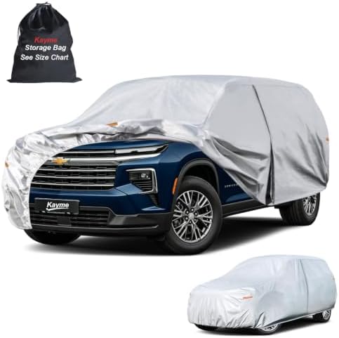 Kayme SUV Car Cover See Vehicle Size Chart for Accurate Fit, Size S5