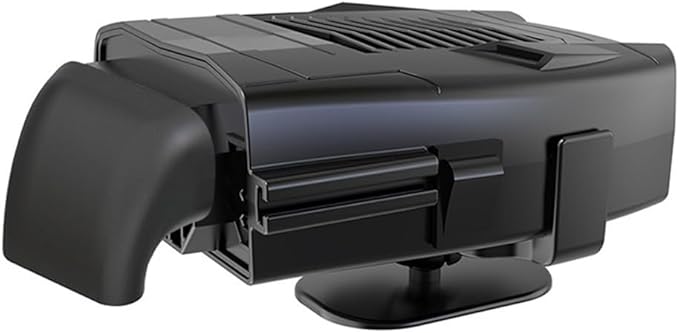Portable 150W Car Heater and Cooling Fan for Window Defrosting, 12V Electric Heater Defroster with Compact Design for SUV Car Interior Heating and Cooling