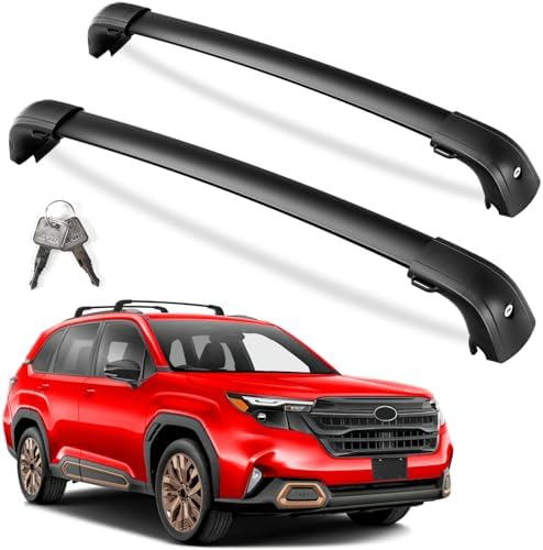 Roof Rack Cross Bars for 2025 2026 Subaru Forester Sport & Touring Hybrid