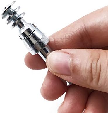 Screw in Tire Stud,Spikes for tire, Steel Body Carbide Tips [Security Anti-Skid] Wheel Tyre Snow Tire Spikes for Loaders Tractors Skid Steer Truck MS1911(11 x 22.8mm) - Pack of 200