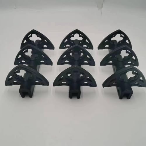 50 Pack Snow Guards for Metal Roofs, Portable