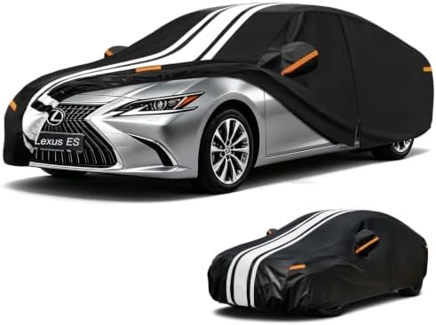 Kayme Waterproof Car Cover for Lexus ES (1989-2026) Heavy Duty