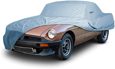 iCarCover Custom Fit [1962-1981 MG MGB Roadster, GT] Premium Car Cover