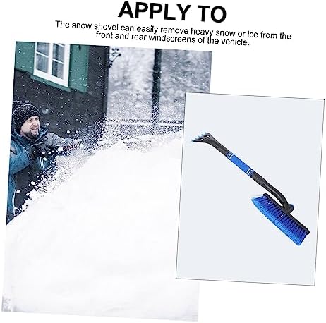GALPADA Retractable Ice Shovel for Car, 3-in-1 Snow Brush and Scraper
