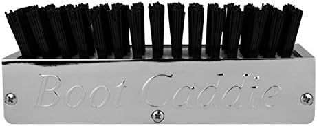 GG Grand General Chrome Aluminum 7-1/2" (L) x 2-5/8" (H) x 3" (D) Boot Caddies, black brush w/amber/clear led, 98981