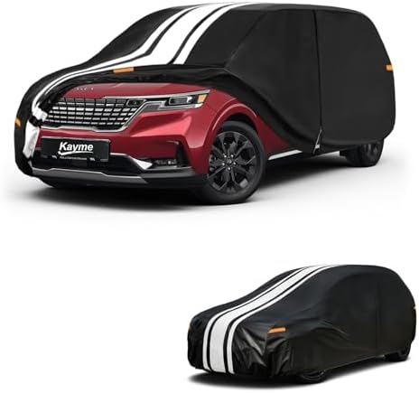 Kayme Heavy Duty Car Cover for Kia Sedona/Carnival (2002-2026)