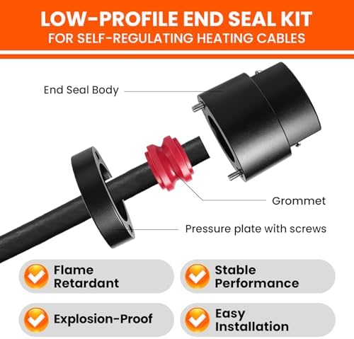 ES-PRO CSA Explosion-Proof Low-Profile End Seal Kit For Heat Cable