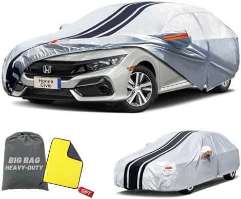 Car Cover Custom Fit for Toyota Corolla (2000-2026) Honda Civic (1991-2026)