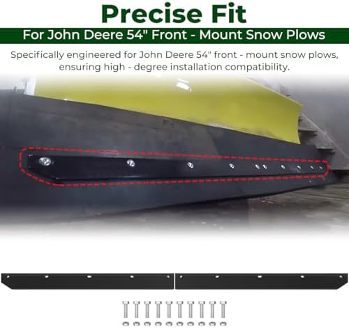 1/2" Poly Cutting Edge Scraper Bar For John Deere 54" Blade M75679